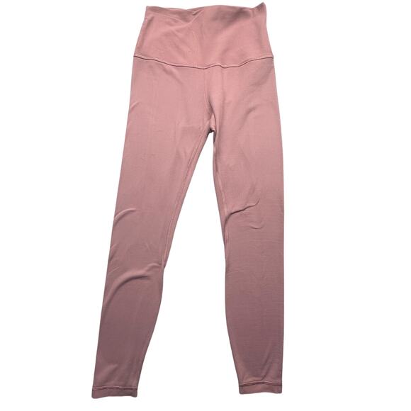 lululemon athletica Pants - Lululemon Align Pant II 25 Pink Rose Leggings Womens 4 High Rise Pink W5BEJS